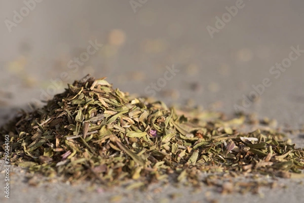 Obraz green tea leafs