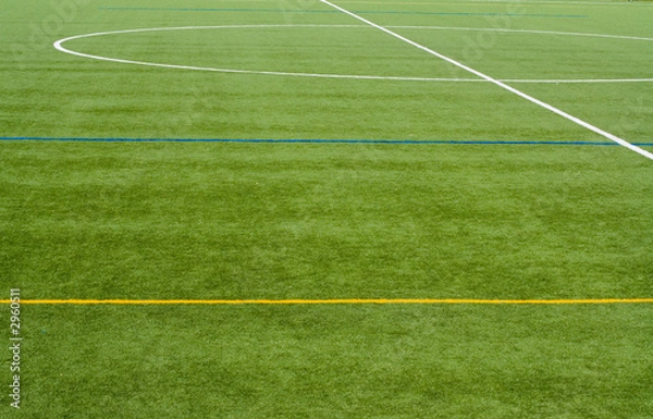 Fototapeta soccer field