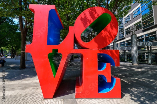 Obraz LOVEのシンボルマーク