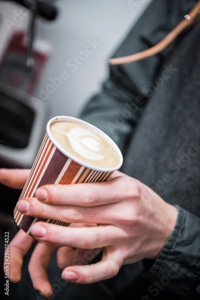 Fototapeta Latte art