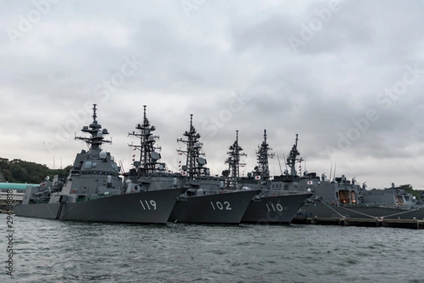 Fototapeta 海上自衛隊の護衛艦