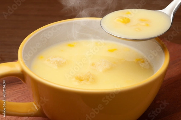 Fototapeta コーンスープ