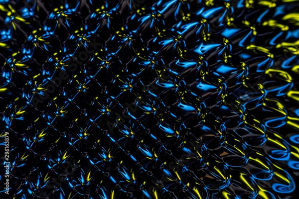 Obraz Ferrofluid Magnetised Spikes