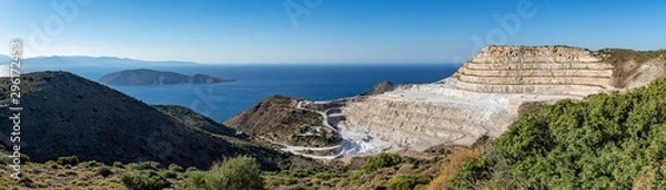 Obraz old stone quarry