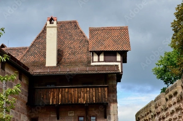 Obraz Stary dom w Norymberdze