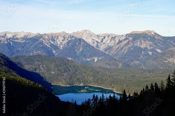 Obraz Lake in the Alps mountains