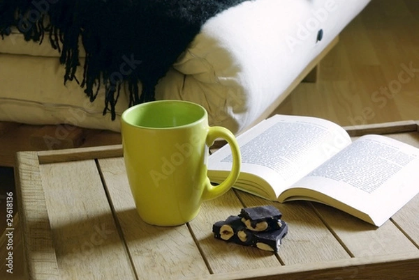 Obraz cocooning en hiver