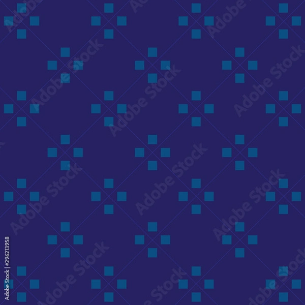 Obraz Rhombus square pattern vector design