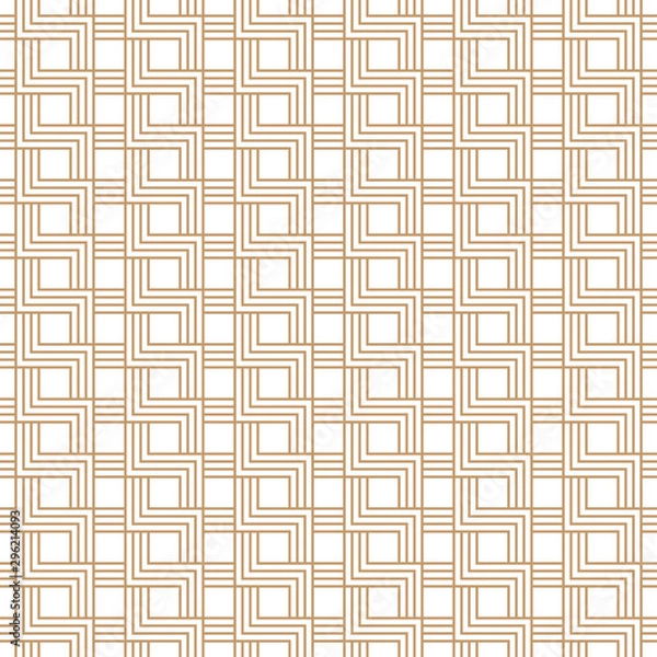 Obraz Zigzag seamless pattern vector design