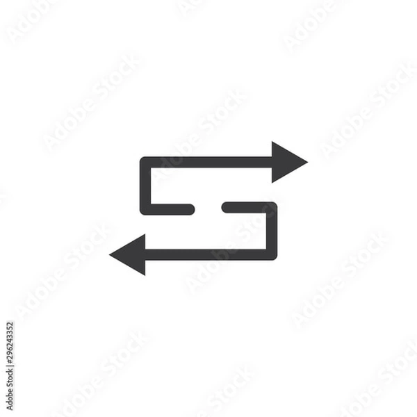 Fototapeta Arrow icon