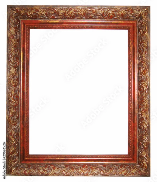 Obraz brown vintage frame