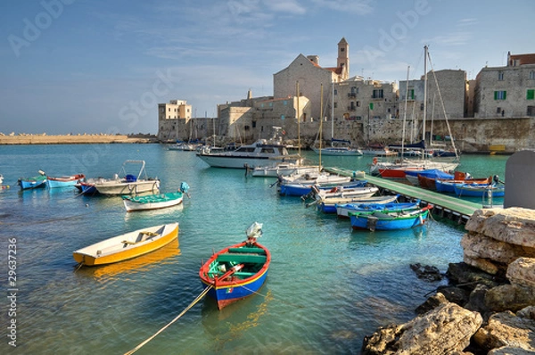 Fototapeta Panoramic view of Giovinazzo. Apulia.