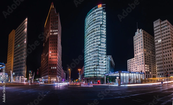 Obraz Potsdammerplatz by night