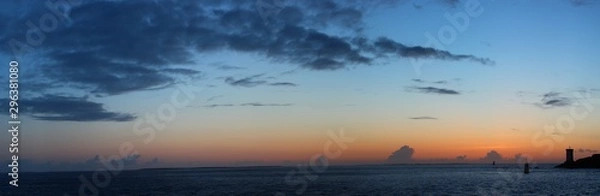 Obraz coucher de soleil