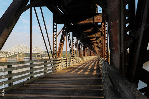 Obraz Old Railroad Bridge