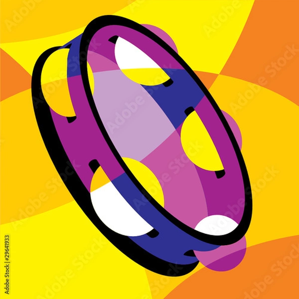 Obraz tambourine