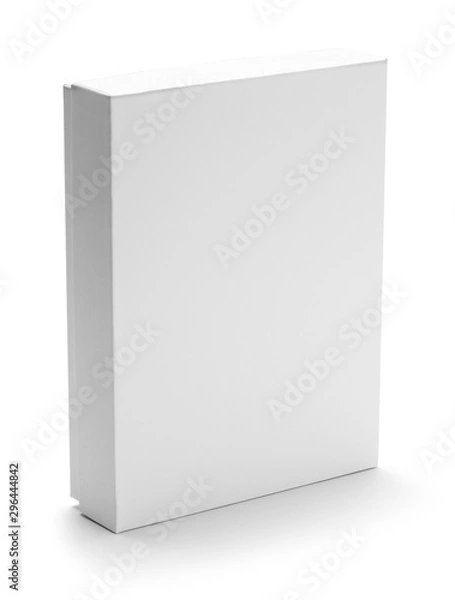 Fototapeta White Box Front View