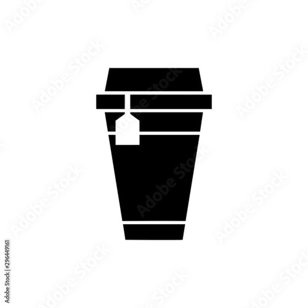 Fototapeta Tea Cup icon vector