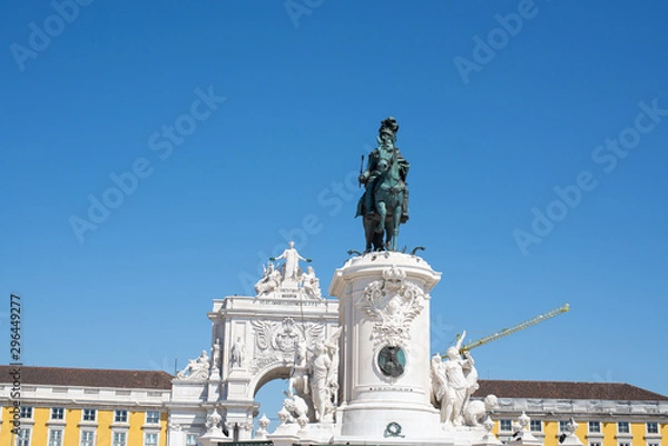 Obraz Lisbon statues
