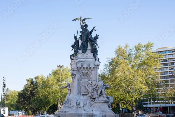 Obraz Lisbon statue