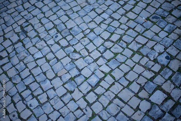 Obraz Lisbon road bricks