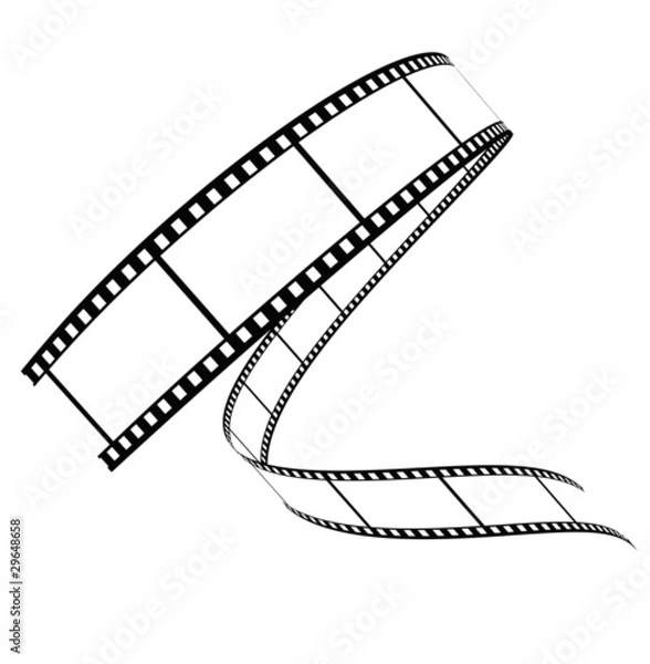 Obraz Film wektorowy rozwinięty