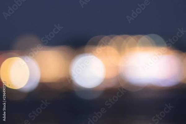 Fototapeta abstract background with bokeh lights