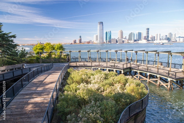 Obraz battery park in Manhattan
