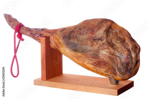 Obraz geräucherter Schinken