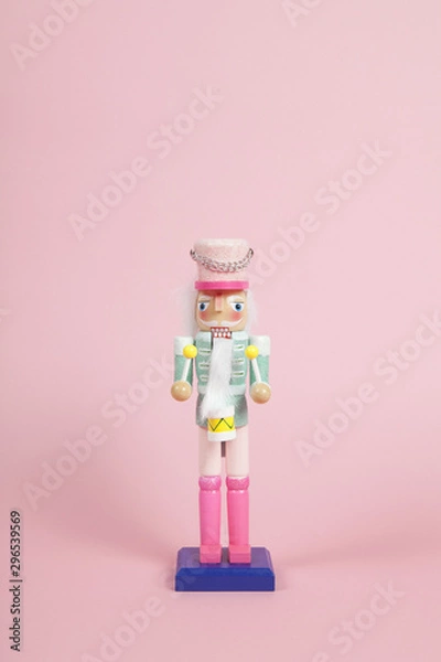 Obraz Colorful pink nutcracker