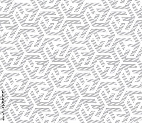 Obraz Vector seamless geometric texture 