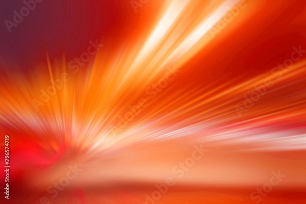Obraz orange and red streaks