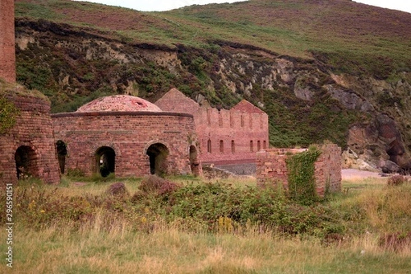 Fototapeta Historic Porth Wen On Anglesey in Wales