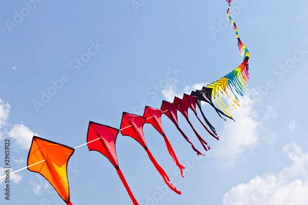 Fototapeta colorful of kite