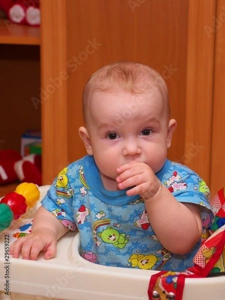 Fototapeta Little boy