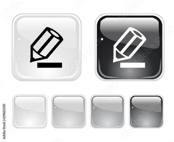 Fototapeta Web buttons