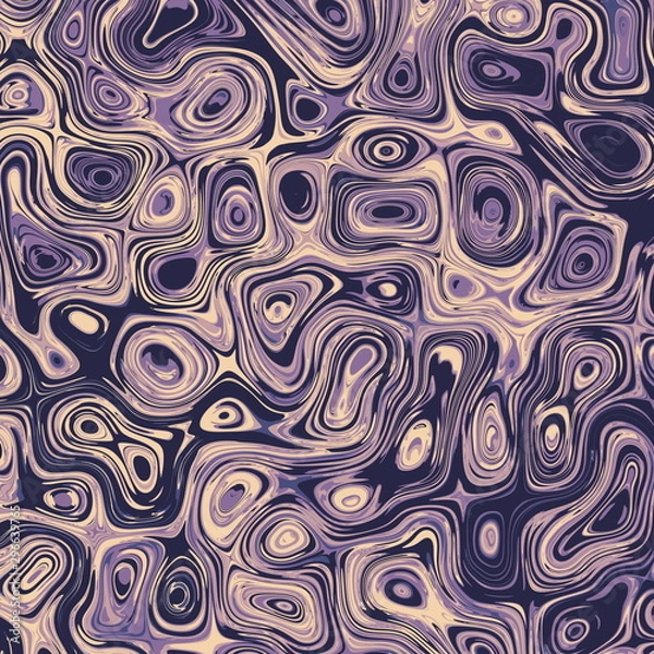 Obraz abstract background with waves and circles