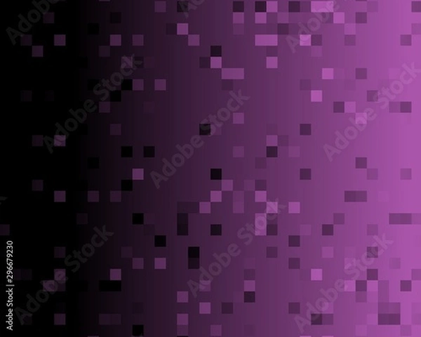 Fototapeta black and purple color abstract background with gradient, use for desktop, wallpaper or website design.-Illustration