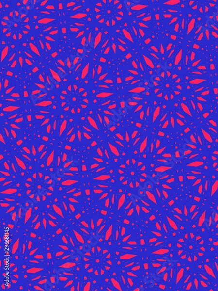 Obraz Floral Abstract Seamless Pattern