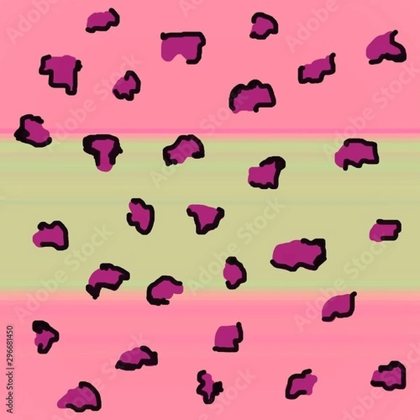 Obraz Animal Print Seamless Pattern