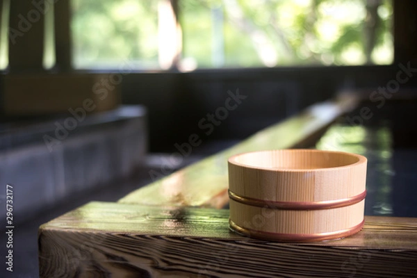 Fototapeta 日本の温泉　和風イメージ