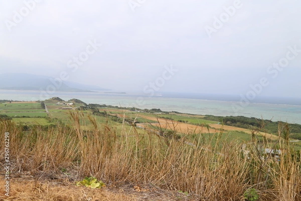 Obraz 西大岳展望台　小浜島