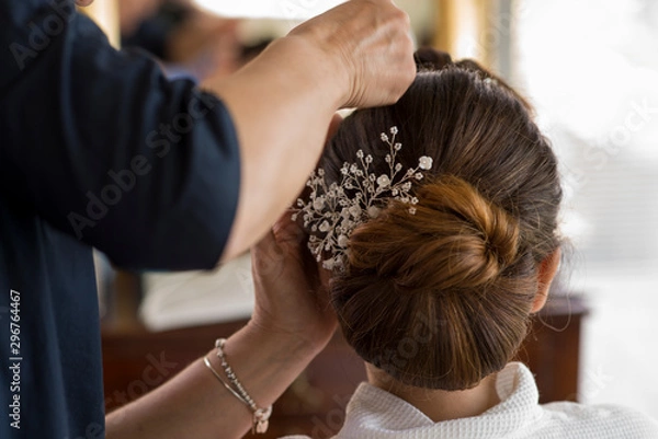 Obraz Acconciature da matrimonio