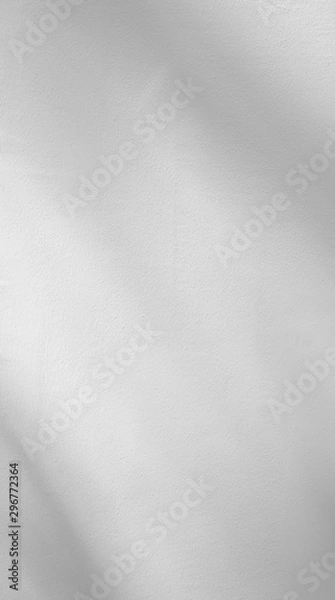 Fototapeta shadow on white wall background