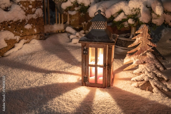 Fototapeta winterlicht