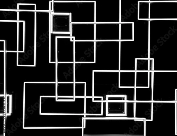 Fototapeta black and white background