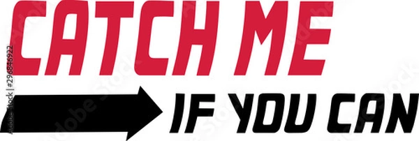 Obraz Catch me if you can