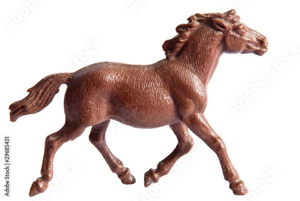 Obraz zabawkowy koń