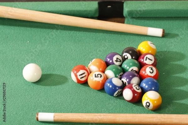 Fototapeta キューと玉 