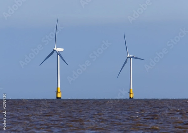 Obraz wind turbines